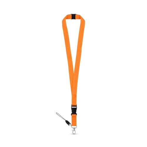 MURRAY. Lanyard aus Polyester (20 mm) mit einem Schlüsselband