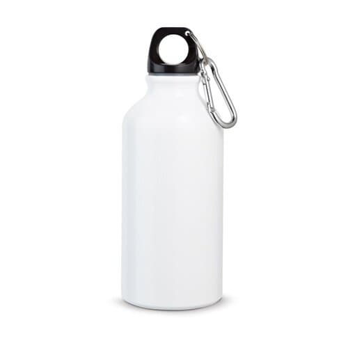 LANDSCAPE S. Aluminium-Sportflasche mit Karabiner 400 ml