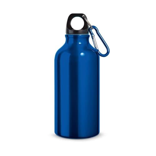 LANDSCAPE S. Aluminium-Sportflasche mit Karabiner 400 ml