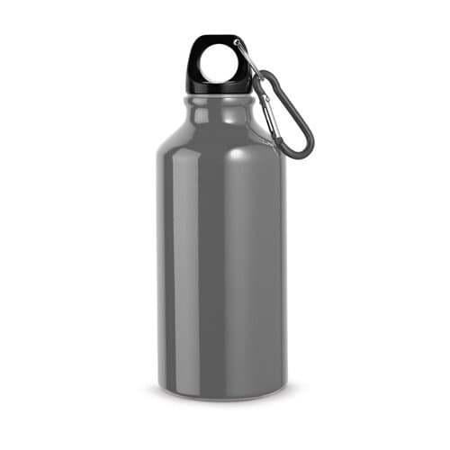 LANDSCAPE S. Aluminium-Sportflasche mit Karabiner 400 ml