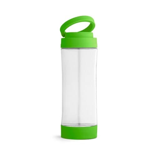 QUINTANA. Sportflasche aus Glas mit PP-Verschluss 390 ml