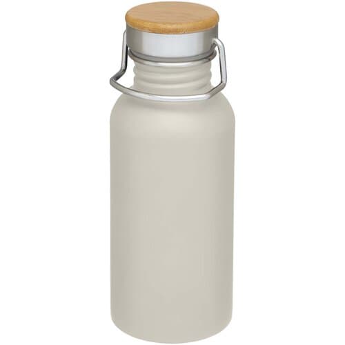 Thor 550 ml einwandige Trinkflasche aus recyceltem Edelstahl