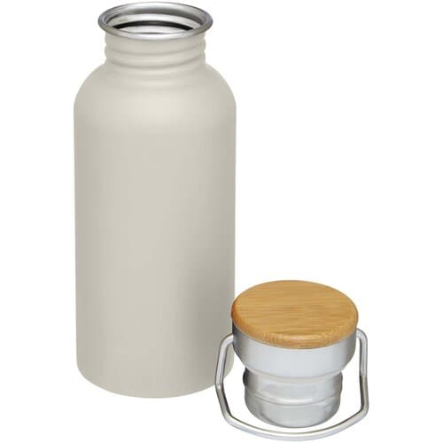 Thor 550 ml einwandige Trinkflasche aus recyceltem Edelstahl