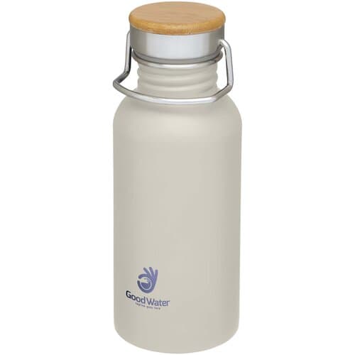 Thor 550 ml einwandige Trinkflasche aus recyceltem Edelstahl
