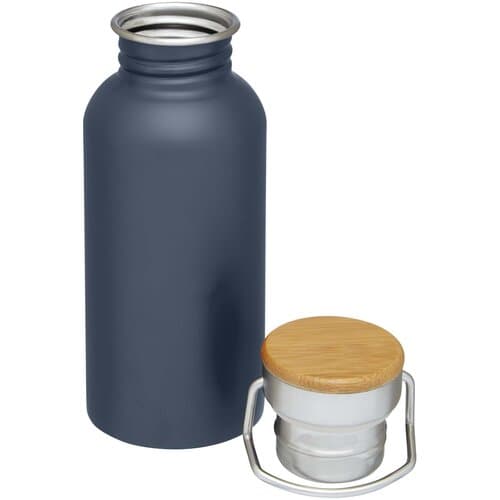 Thor 550 ml einwandige Trinkflasche aus recyceltem Edelstahl