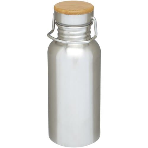 Thor 550 ml einwandige Trinkflasche aus recyceltem Edelstahl