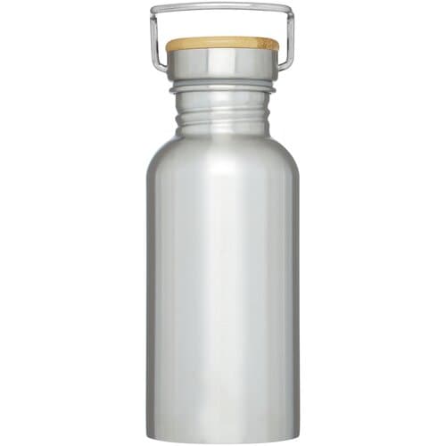 Thor 550 ml einwandige Trinkflasche aus recyceltem Edelstahl