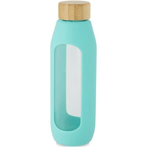 Tidan 600 ml Flasche aus Borosilikatglas mit Silikongriff