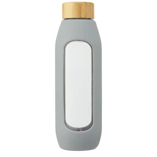 Tidan 600 ml Flasche aus Borosilikatglas mit Silikongriff
