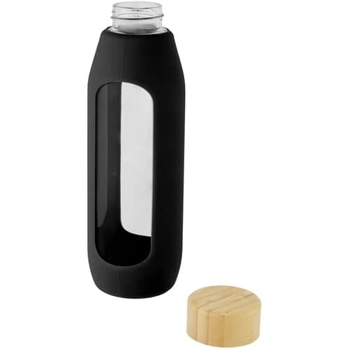 Tidan 600 ml Flasche aus Borosilikatglas mit Silikongriff