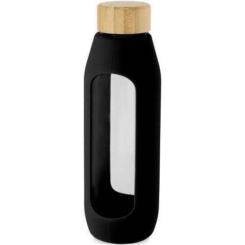 Tidan 600 ml Flasche aus Borosilikatglas mit Silikongriff