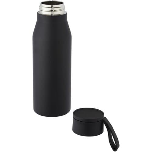 Ljungan 500 ml Kupfer-Vakuum Isolierflasche mit PU Kunststoffband und Deckel