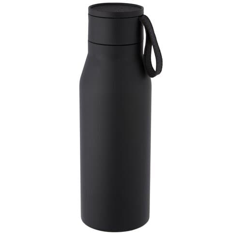 Ljungan 500 ml Kupfer-Vakuum Isolierflasche mit PU Kunststoffband und Deckel