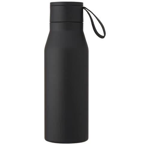 Ljungan 500 ml Kupfer-Vakuum Isolierflasche mit PU Kunststoffband und Deckel