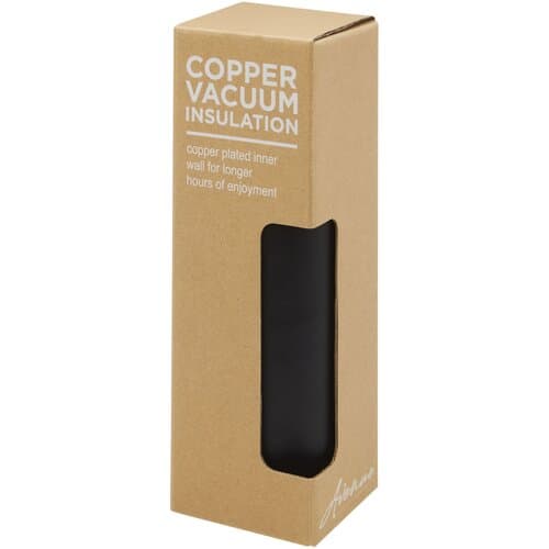 Ljungan 500 ml Kupfer-Vakuum Isolierflasche mit PU Kunststoffband und Deckel