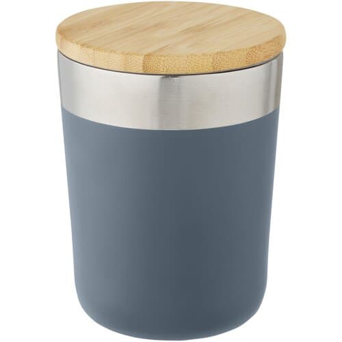 Lagan 330 ml Kupfer-Vakuum Isolierbecher mit Bambusdeckel