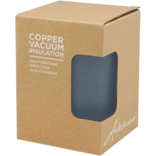Lagan 330 ml Kupfer-Vakuum Isolierbecher mit Bambusdeckel