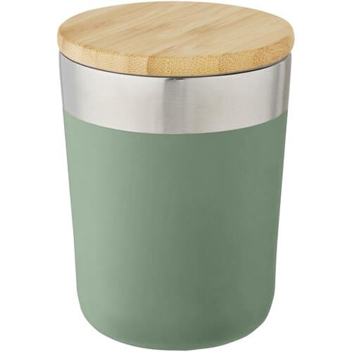 Lagan 330 ml Kupfer-Vakuum Isolierbecher mit Bambusdeckel