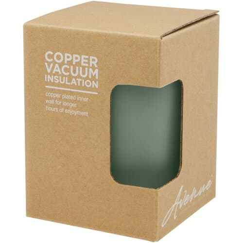 Lagan 330 ml Kupfer-Vakuum Isolierbecher mit Bambusdeckel