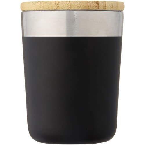 Lagan 330 ml Kupfer-Vakuum Isolierbecher mit Bambusdeckel