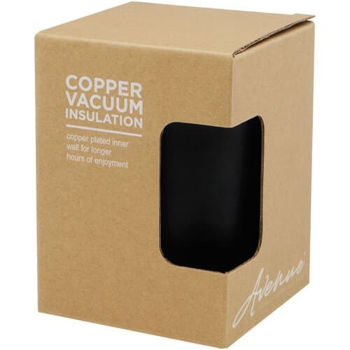 Lagan 330 ml Kupfer-Vakuum Isolierbecher mit Bambusdeckel