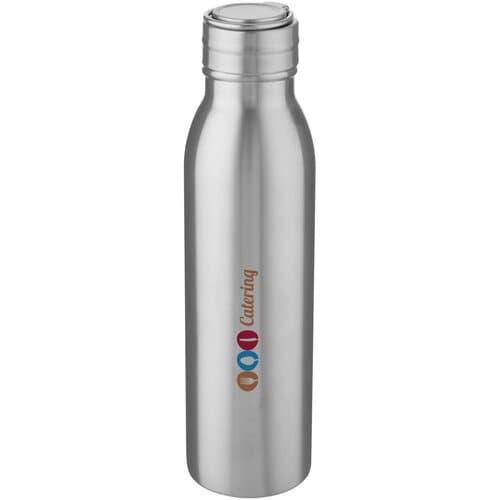 Harper 700 ml Sportflasche aus Edelstahl mit Metallschlaufe