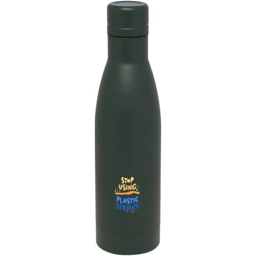 Vasa RCS-zertifizierte Kupfer-Vakuum Isolierflasche aus recyceltem Edelstahl, 500 ml