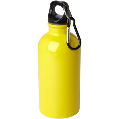 Oregon 400 ml RCS-zertifizierte, einwandige Trinkflasche aus Edelstahl mit Karabinerhaken