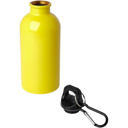 Oregon 400 ml RCS-zertifizierte, einwandige Trinkflasche aus Edelstahl mit Karabinerhaken