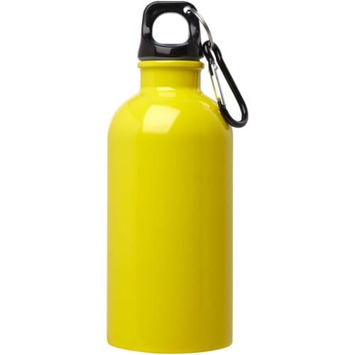 Oregon 400 ml RCS-zertifizierte, einwandige Trinkflasche aus Edelstahl mit Karabinerhaken