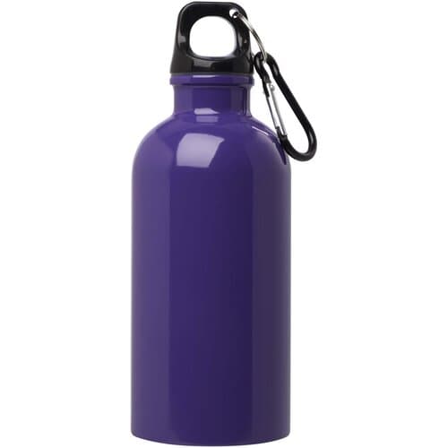 Oregon 400 ml RCS-zertifizierte, einwandige Trinkflasche aus Edelstahl mit Karabinerhaken