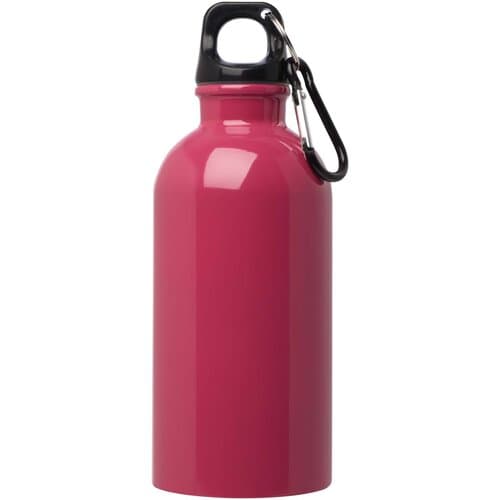 Oregon 400 ml RCS-zertifizierte, einwandige Trinkflasche aus Edelstahl mit Karabinerhaken