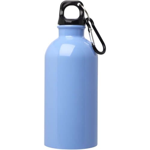 Oregon 400 ml RCS-zertifizierte, einwandige Trinkflasche aus Edelstahl mit Karabinerhaken