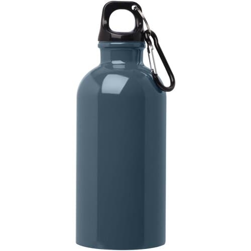 Oregon 400 ml RCS-zertifizierte, einwandige Trinkflasche aus Edelstahl mit Karabinerhaken