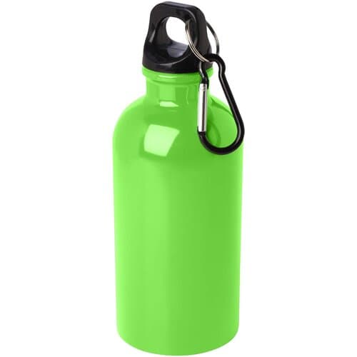 Oregon 400 ml RCS-zertifizierte, einwandige Trinkflasche aus Edelstahl mit Karabinerhaken