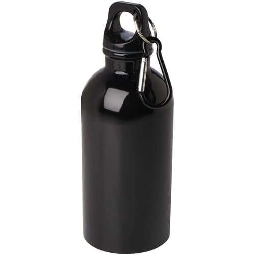 Oregon 400 ml RCS-zertifizierte, einwandige Trinkflasche aus Edelstahl mit Karabinerhaken