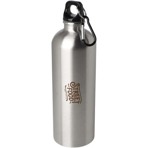 Oregon 750 ml RCS-zertifizierte, einwandige Trinkflasche aus Edelstahl mit Karabinerhaken