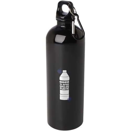 Oregon 750 ml RCS-zertifizierte, einwandige Trinkflasche aus Edelstahl mit Karabinerhaken