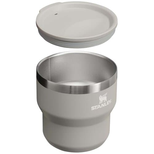 Stanley Stay Hot 295 ml Edelstahl isolierter, stapelbarer Camp Becher