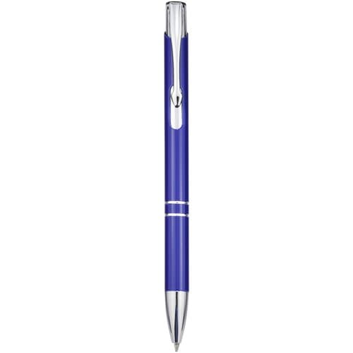 Moneta Druckkugelschreiber aus Aluminium (blaue Mine)