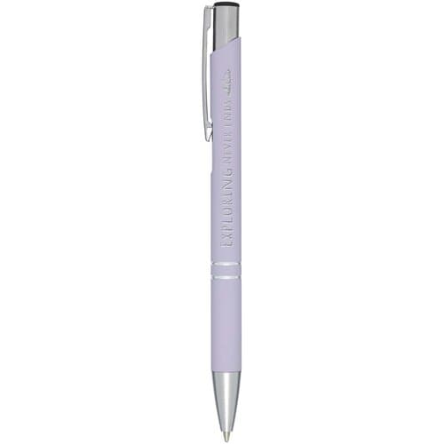 Moneta Soft Touch Druckkugelschreiber (schwarze Mine)