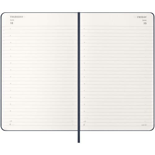 Moleskine Hardcover 12 Monate Tageskalender