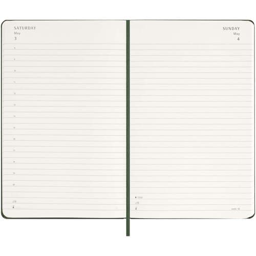 Moleskine Hardcover 12 Monate Tageskalender