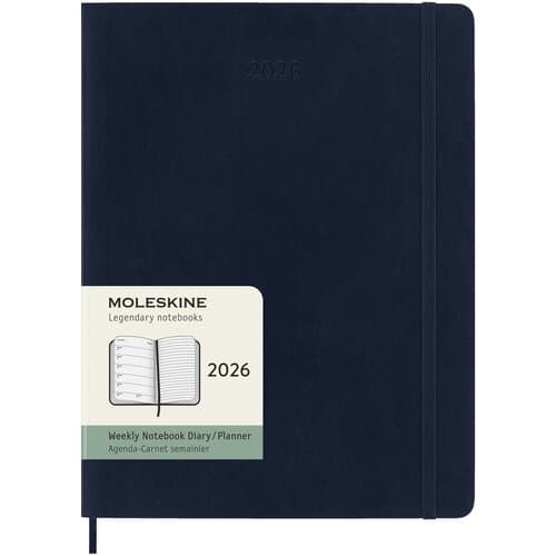 Moleskine Softcover 12 Monate Wochenkalender XL