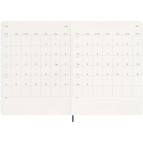 Moleskine Softcover 12 Monate Wochenkalender XL