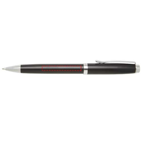 Vivace Kugelschreiber (schwarze Mine) – Druckbeispiel Lasergravur, 1-farbig, 40 x 5 mm - Schaft