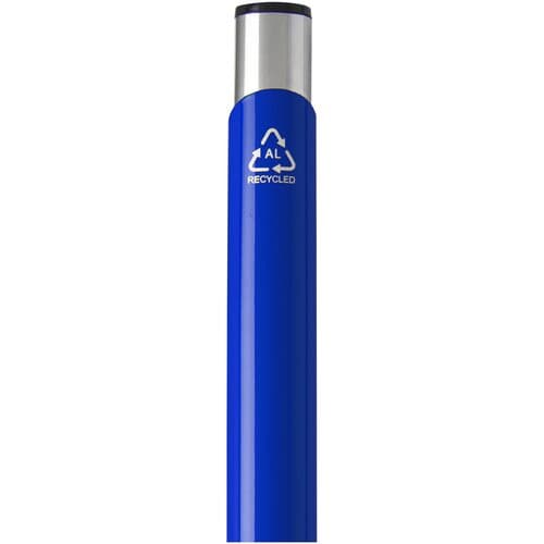 Moneta Kugelschreiber aus recyceltem Aluminium (schwarze Mine)