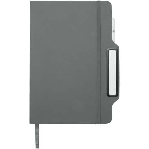 Nexus A5 Hardcover Notizbuch mit Kugelschreiber und Bleistiftset (schwarze Mine)