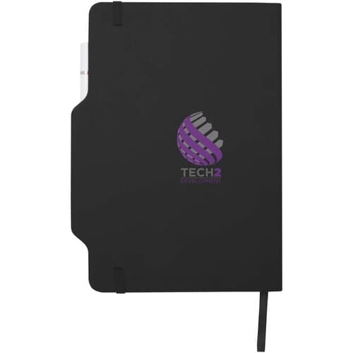 Nexus A5 Hardcover Notizbuch mit Kugelschreiber und Bleistiftset (schwarze Mine)