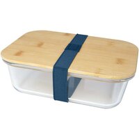 Roby 1000 ml Glas Lunchbox mit Bambusdeckel